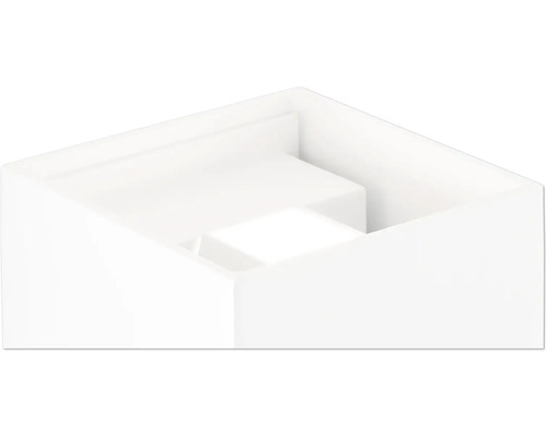 LED buitenwandlamp 6W 500 lm 3000K 10,3x10 cm wit