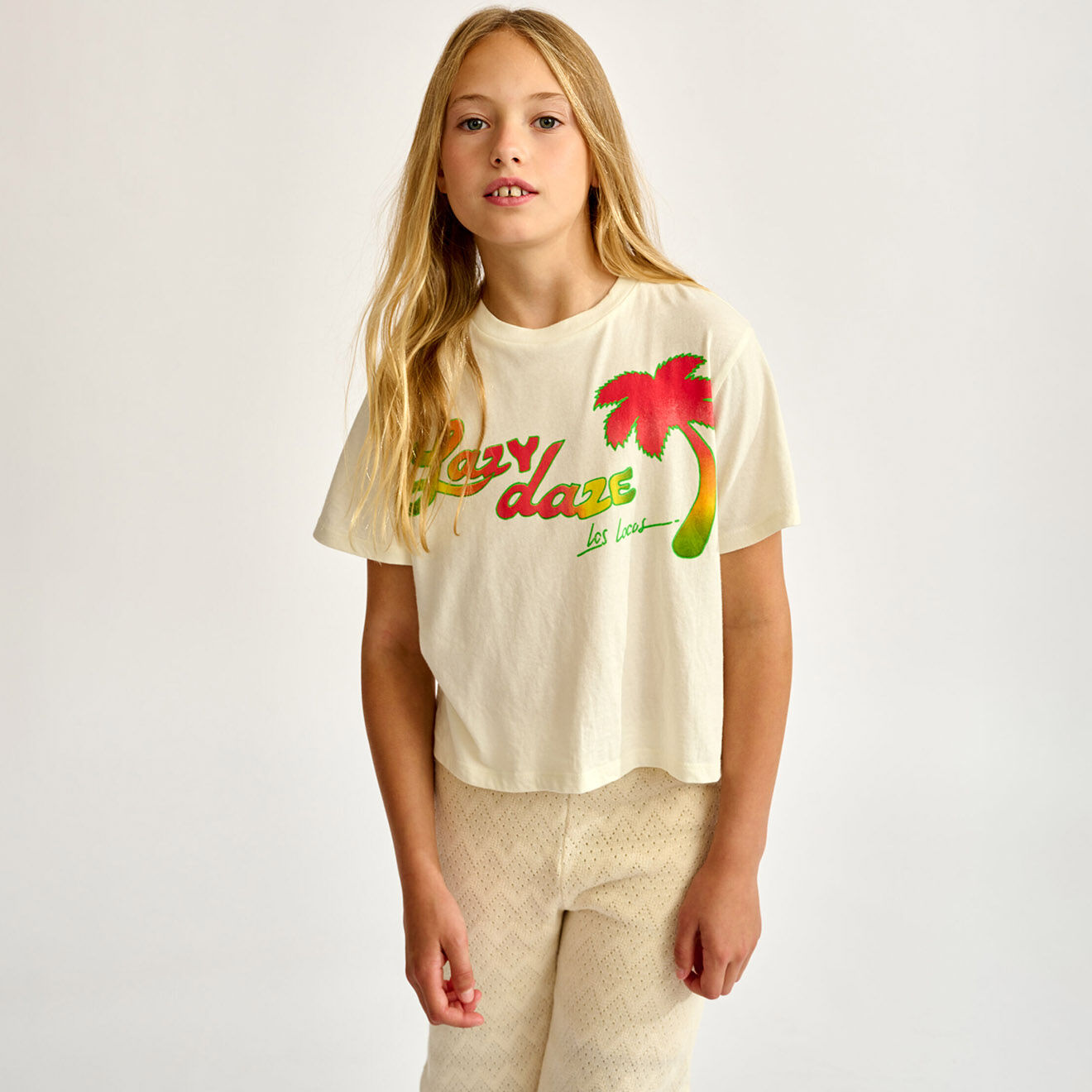 Bellerose T-Shirt 100% Coton Bio Argi écru