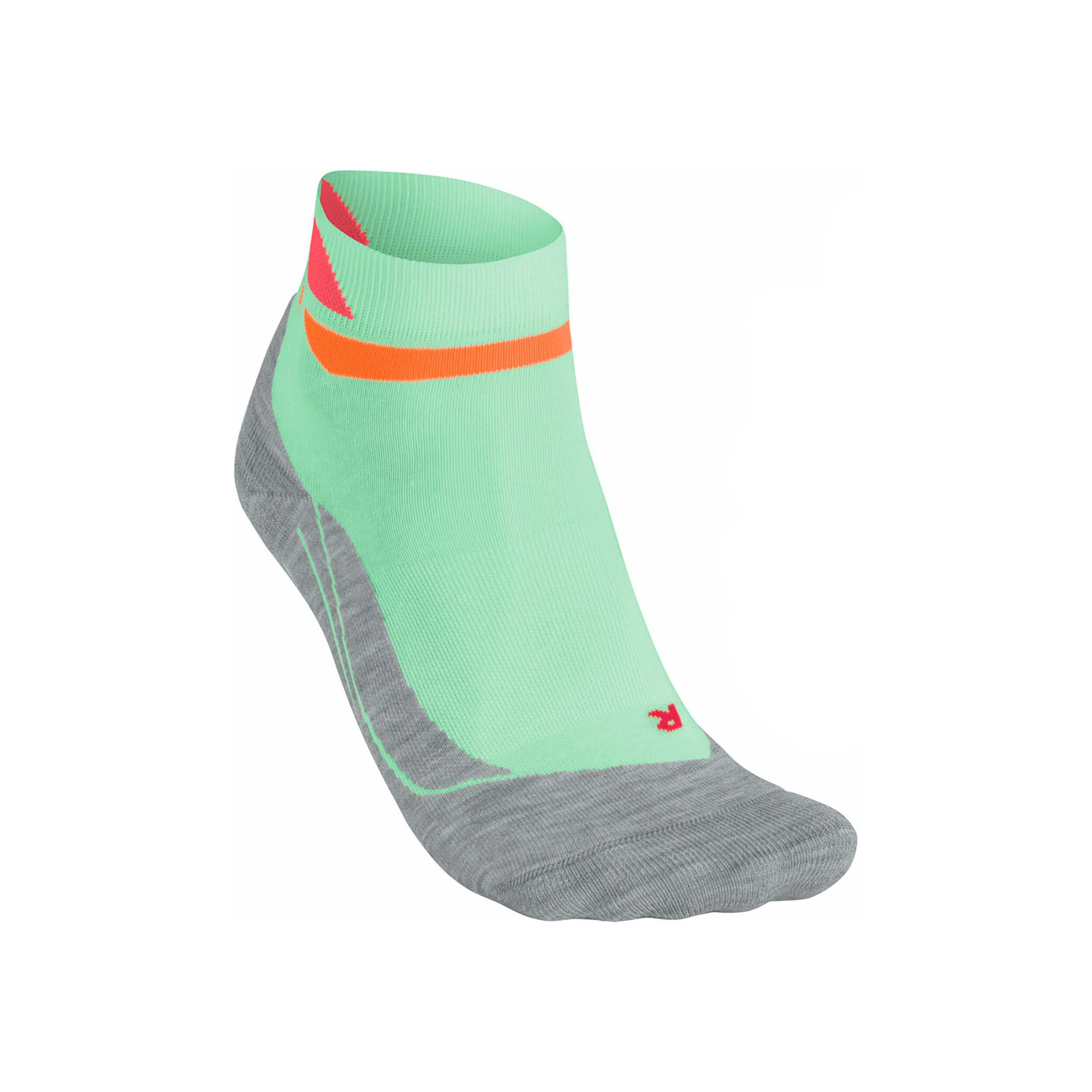 Falke RU4 Short Pace Chaussettes De Running Femmes - Vert , Gris