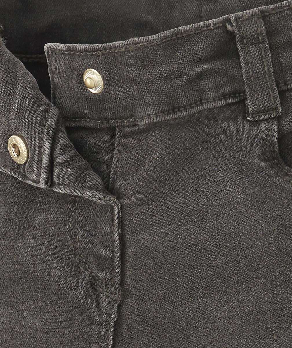 PANTALON SLIM EN DENIM GRIS FONCÉ LESS WATER BÉBÉ FILLE