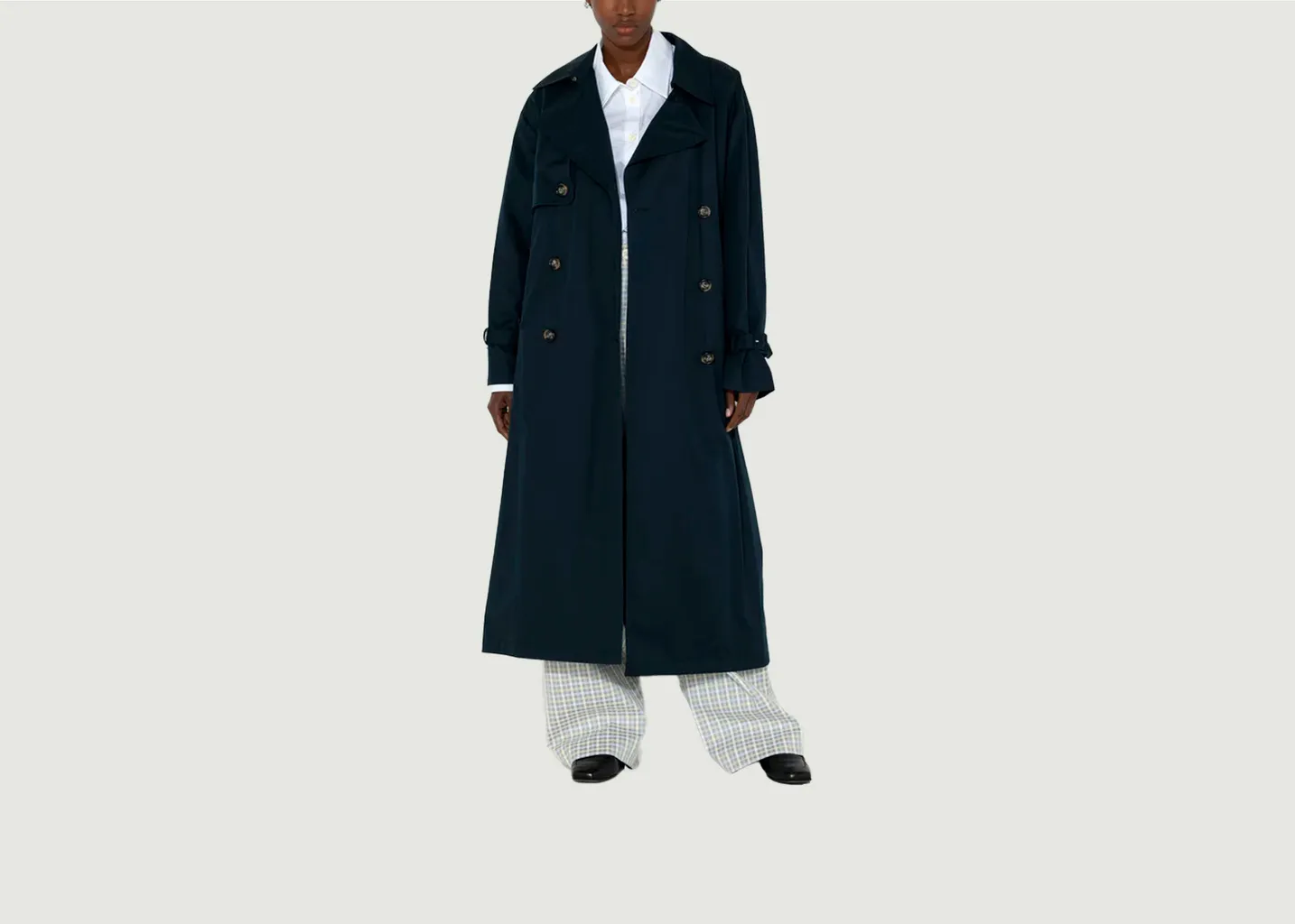 Trench Oversize Iconique Trait Maison Lener