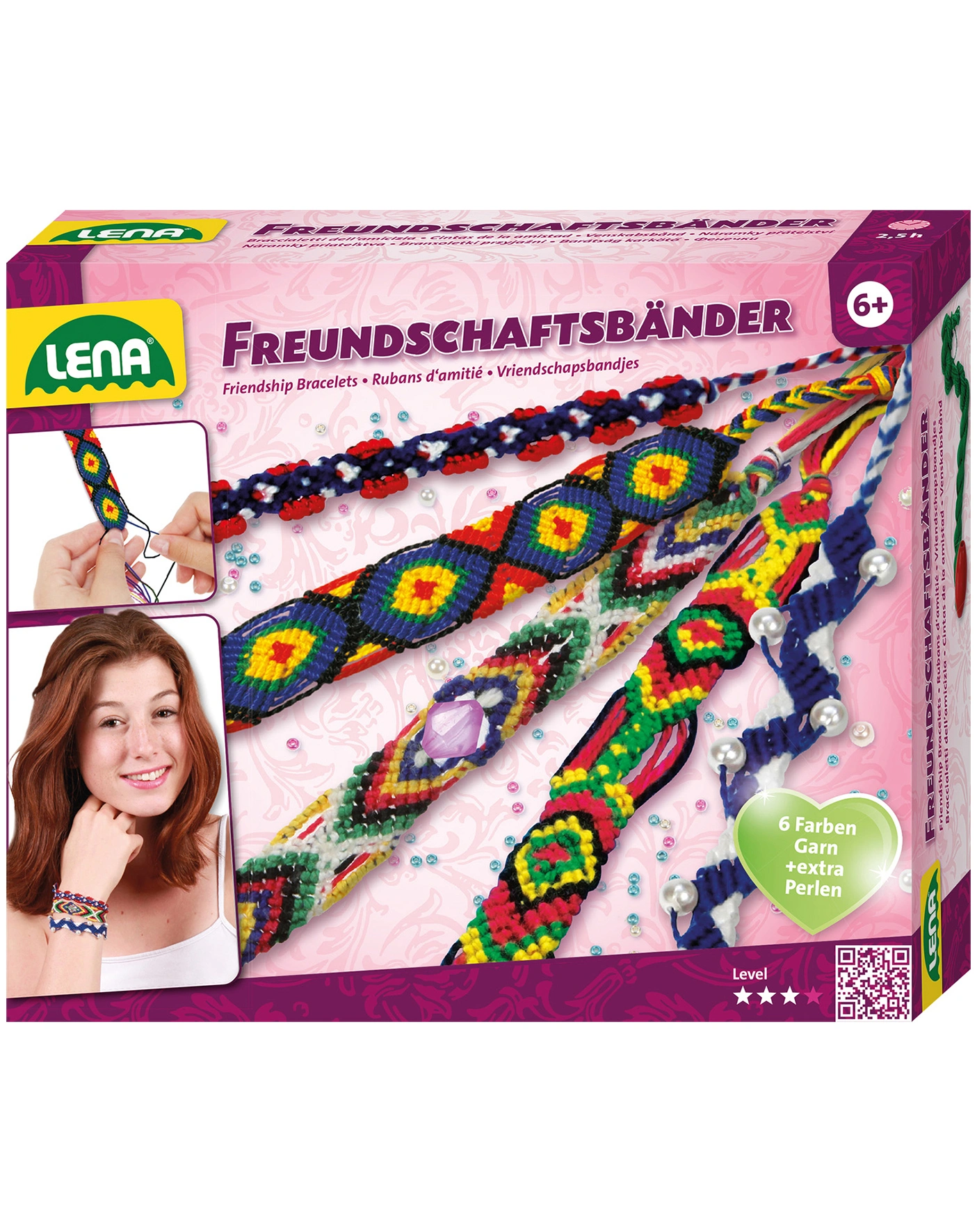 Bastelset FREUNDSCHAFTSARMBÄNDER in bunt