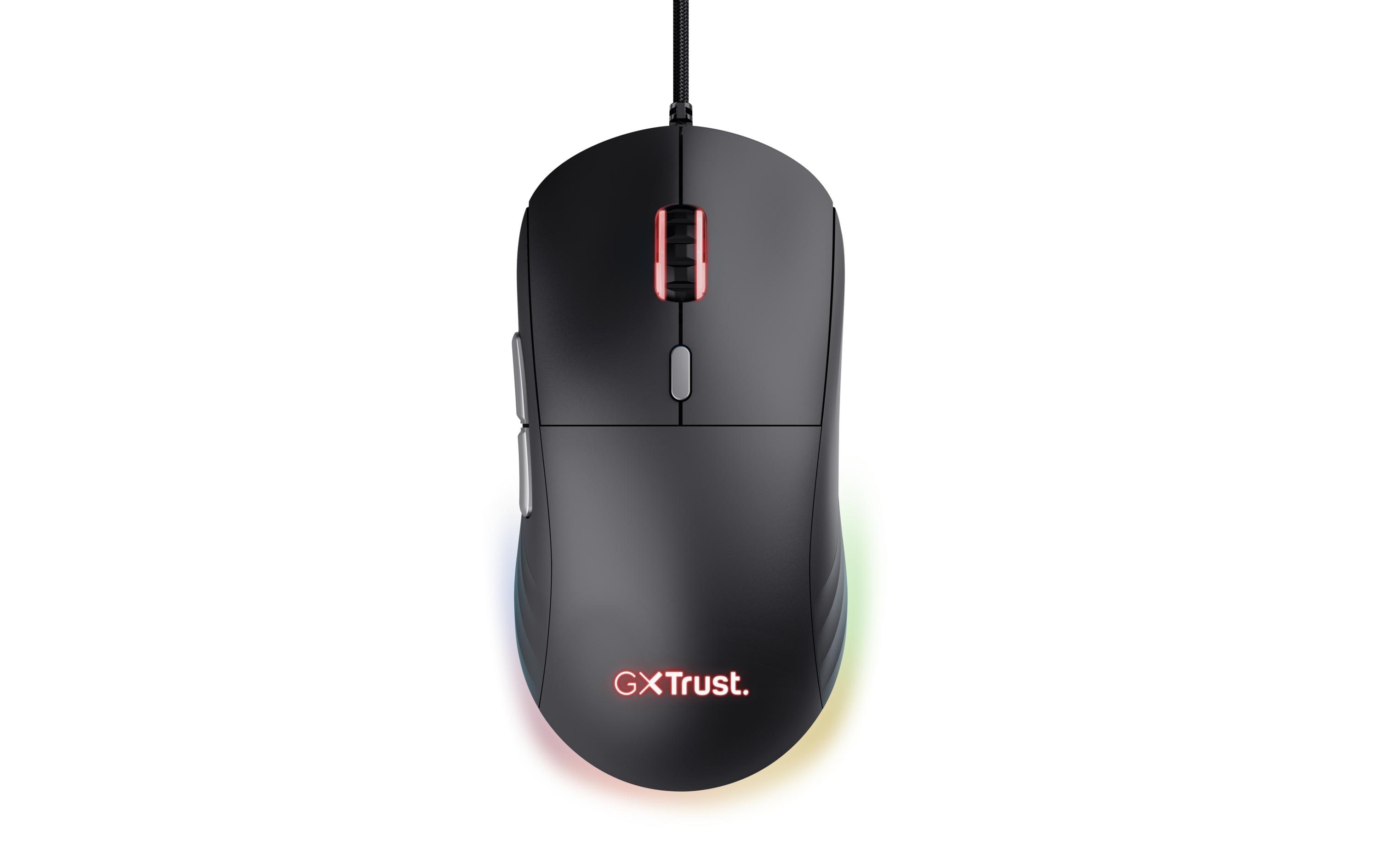 Gaming-Maus GXT 925 Redex IIFederleichte Gaming-Maus mit voll einstellbarer RGB-Beleuchtung