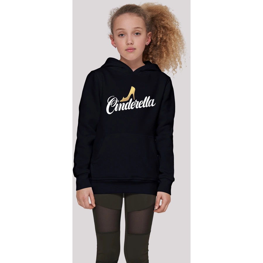 F4NT4STIC Hoodie  Cinderella Aschenputtel Shoe Logo schwarz