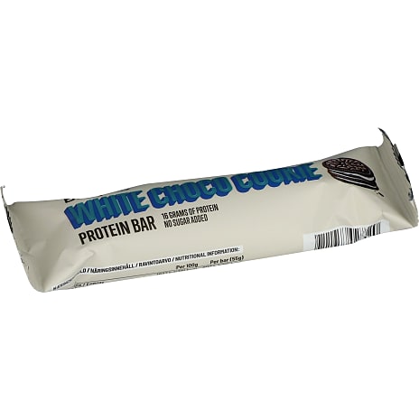 Proteinbar m. hvid chokolade og cookiesmag