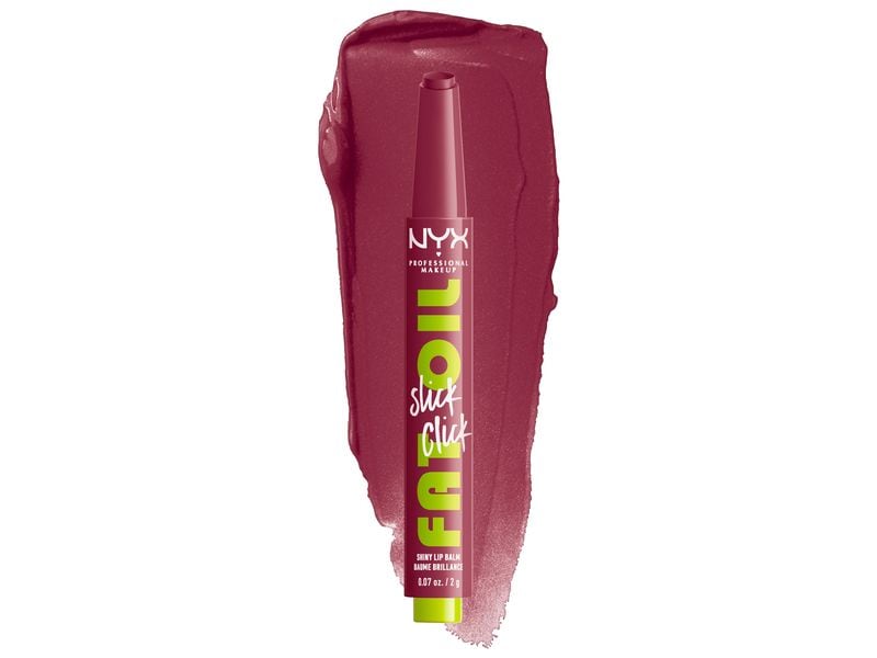 NYX Professional Makeup Lippenbalsam Fat Oil Slick Click 02 Pflegender Lippenstift mit ölhaltiger Formel