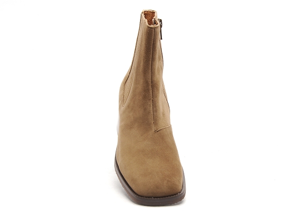 Mamzelle boots bottine talons femme dirla beige