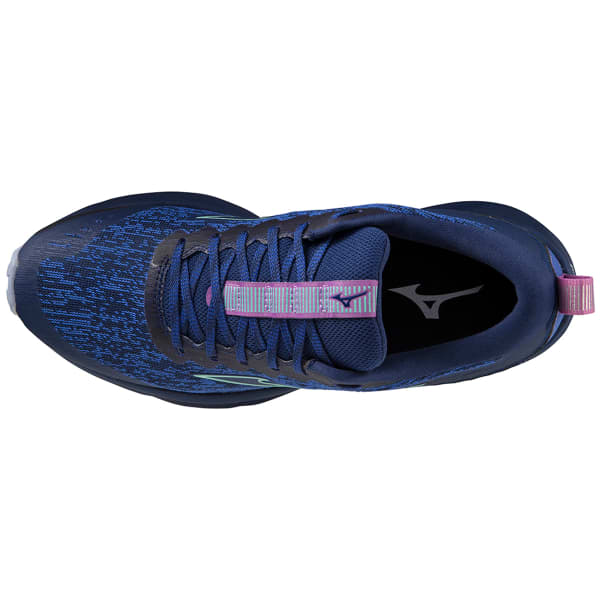 Chaussure trail MIZUNO WAVE RIDER TT W BLUE DEPTHS/BEVELED GLASS/VIVID ORCHID