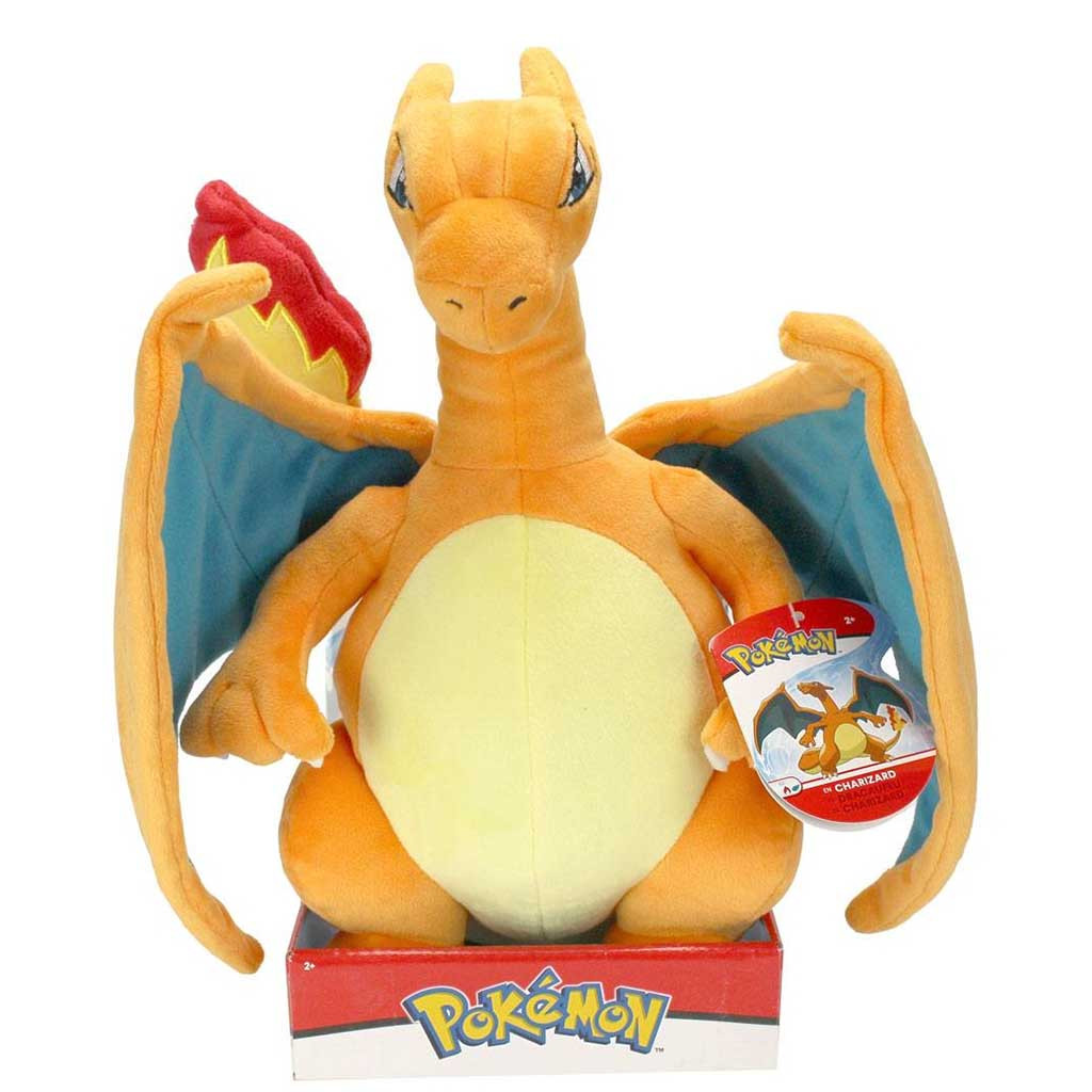 Pokémon - Peluche Dracaufeu (30cm)