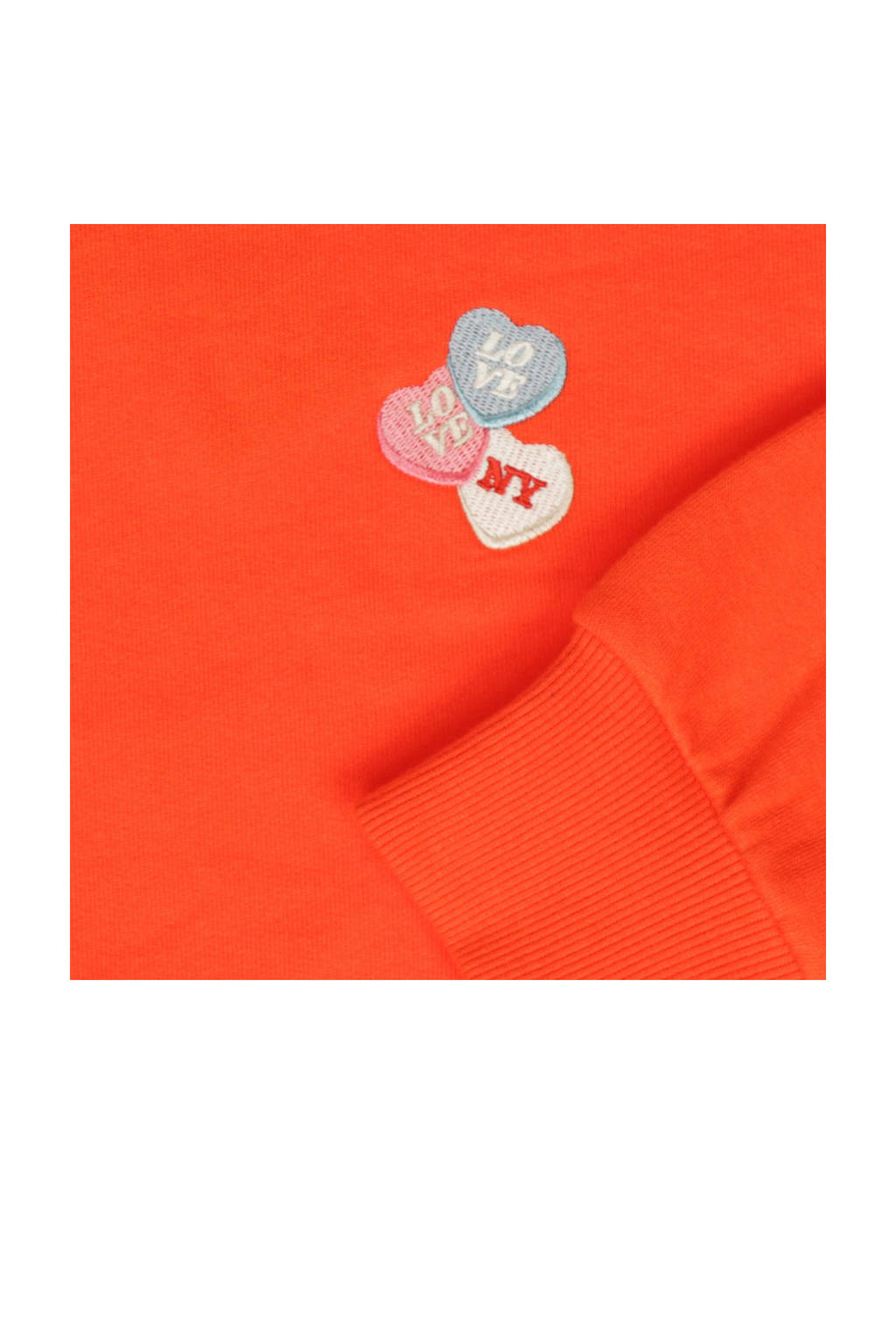 Tumble 'n Dry sweater La Plagne oranjerood