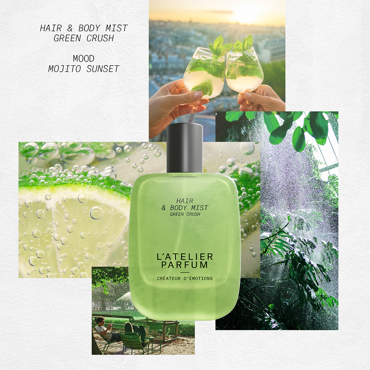 Hair & Body Mist Green Crush 50ml
