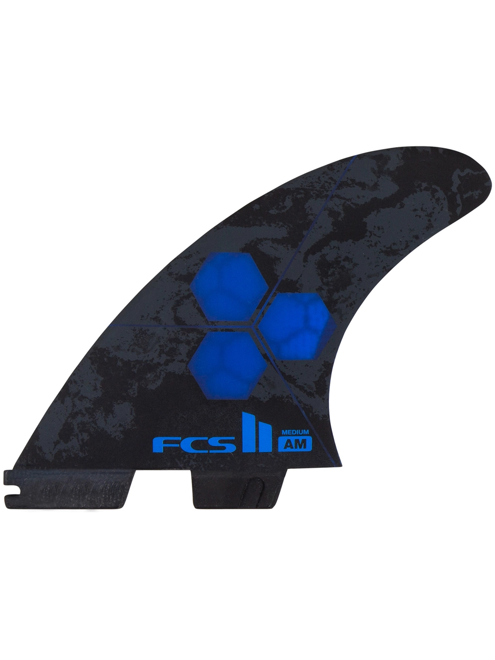 FCS II AM PC Medium Tri-Quad Retail Fin Set cobalt