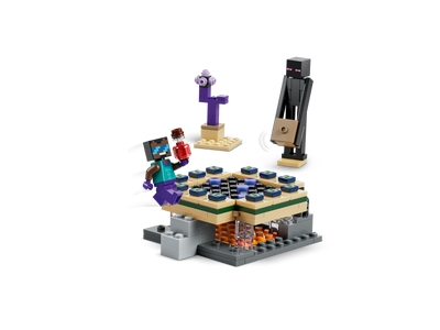 LEGO Reis naar de Nether en het End-portaal (21584)
