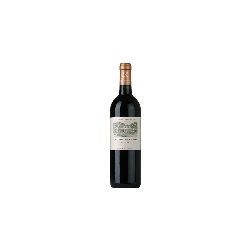 Château SAINT PIERRE 2019 - Saint-Julien - 4ème Cru Classé - par Caisse bois de 6 bouteilles 75 cl