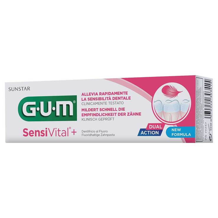GUM Sensivital + Zahnpasta, 75 ml