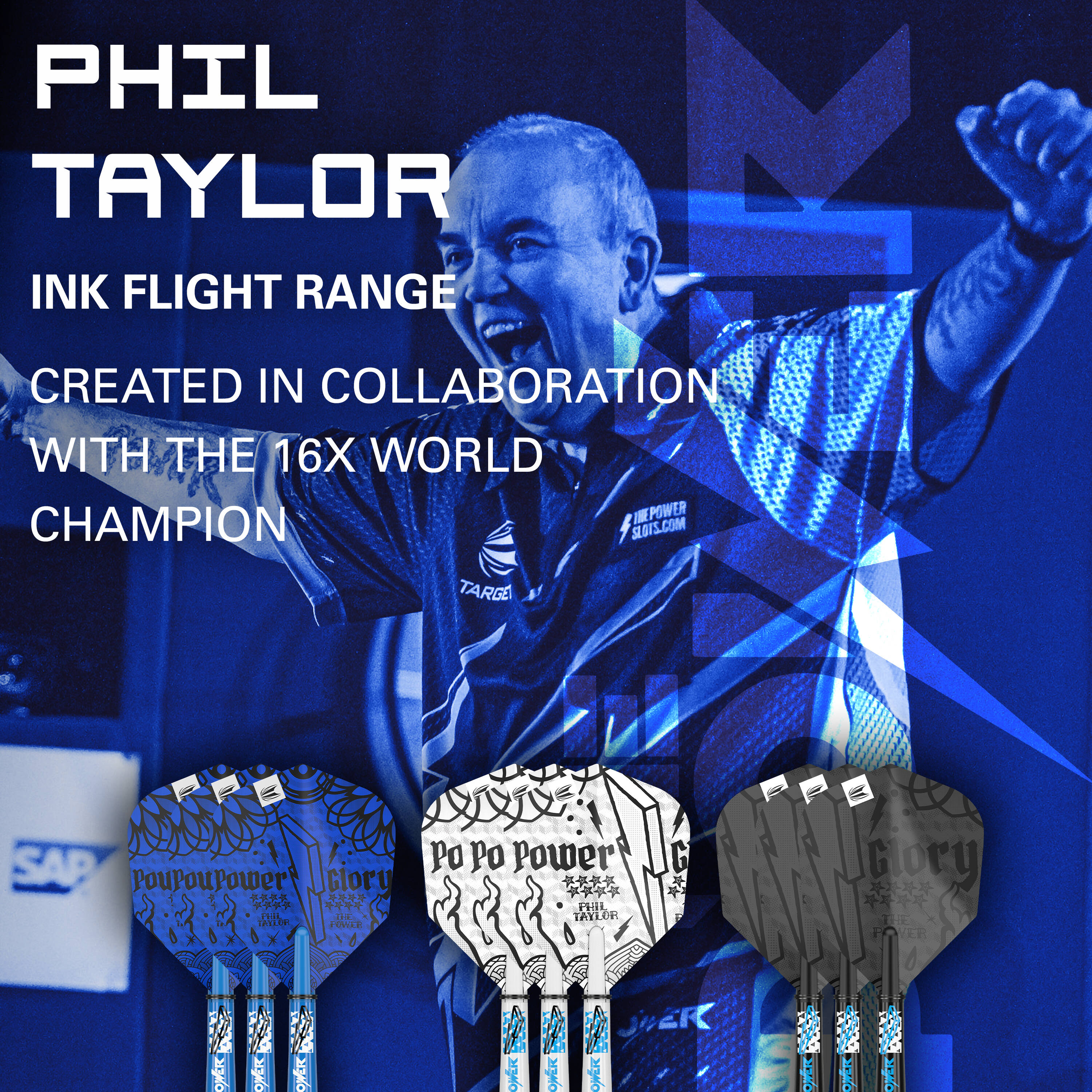 Target - Phil Taylor Ink Flight & Shaft Kit