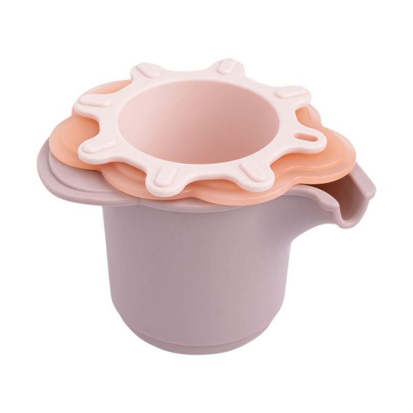 Done By Deer Elphee Water Speel & Stapel Cups - 3 Stuks - Powder