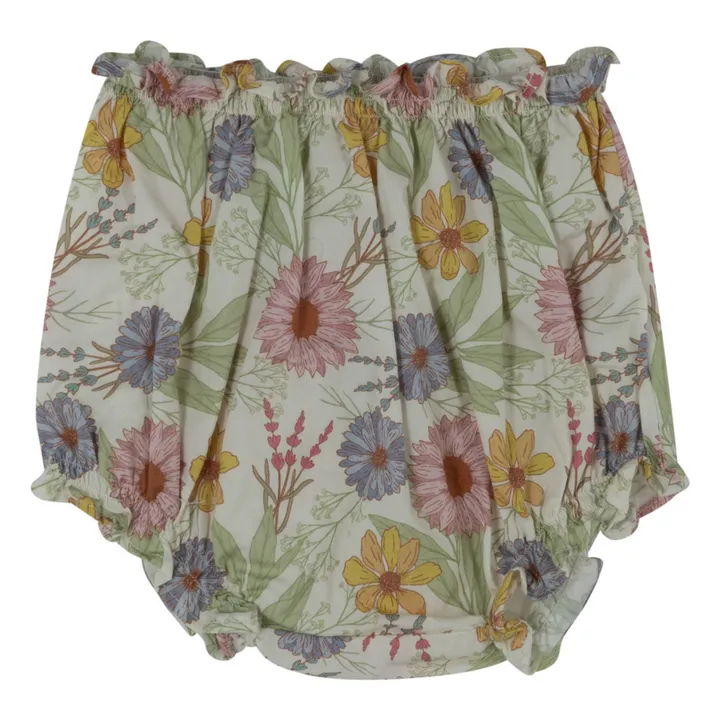 Babe & Tess Bloomer Fleuri | Blanc cassé