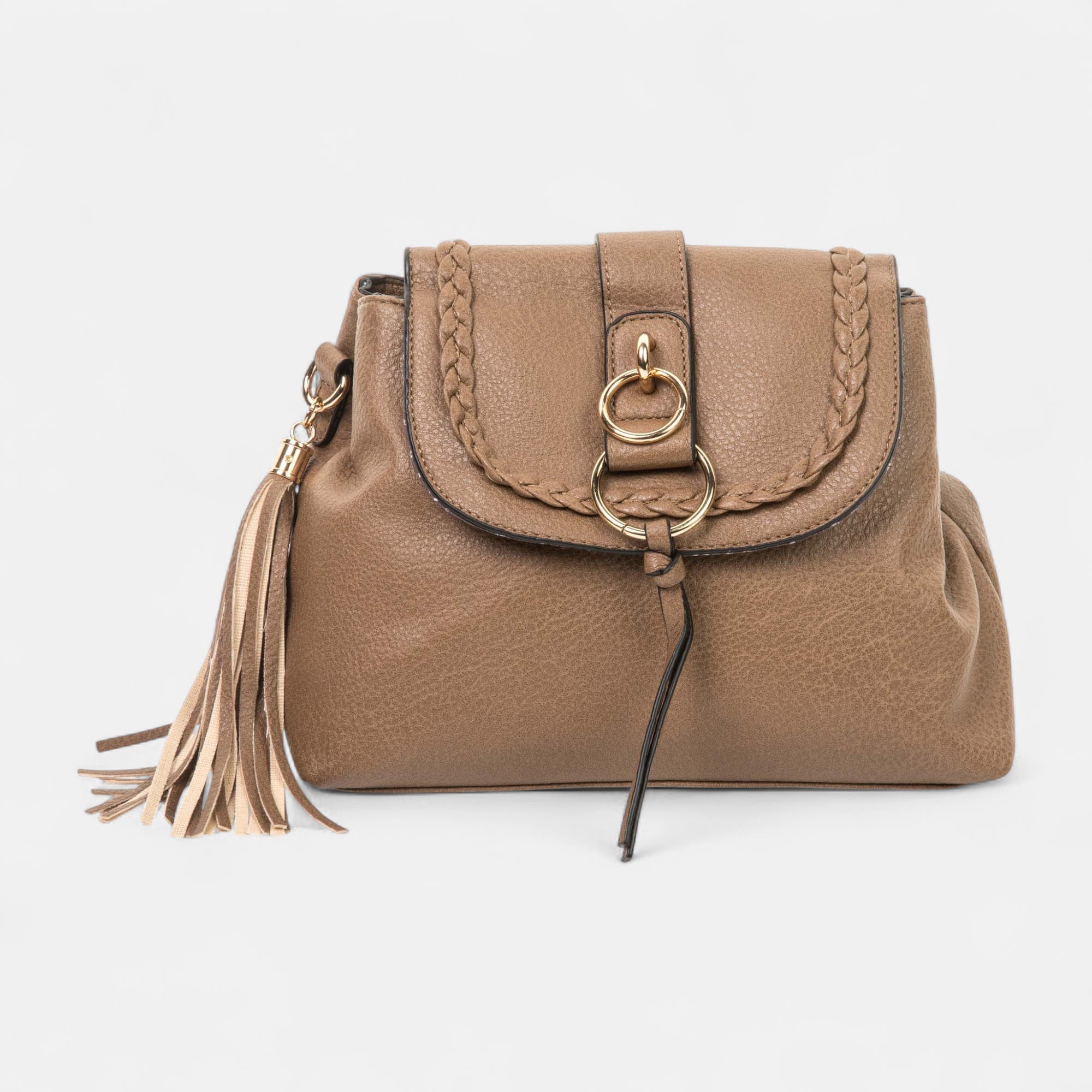 Sac bandoulière cognac