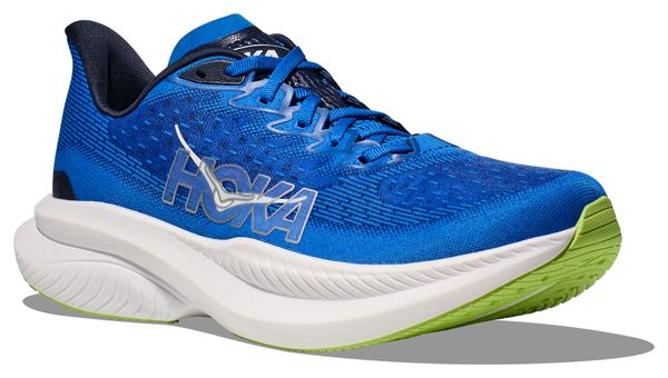 Chaussures Running Hoka Mach 6 Bleu/Blanc Homme
