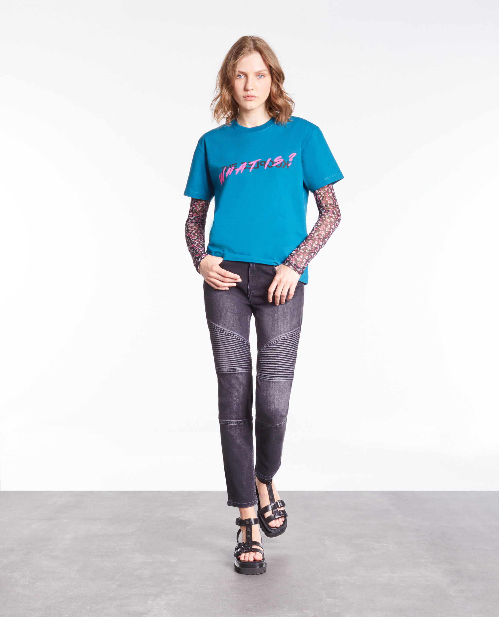 T-shirt What is bleu