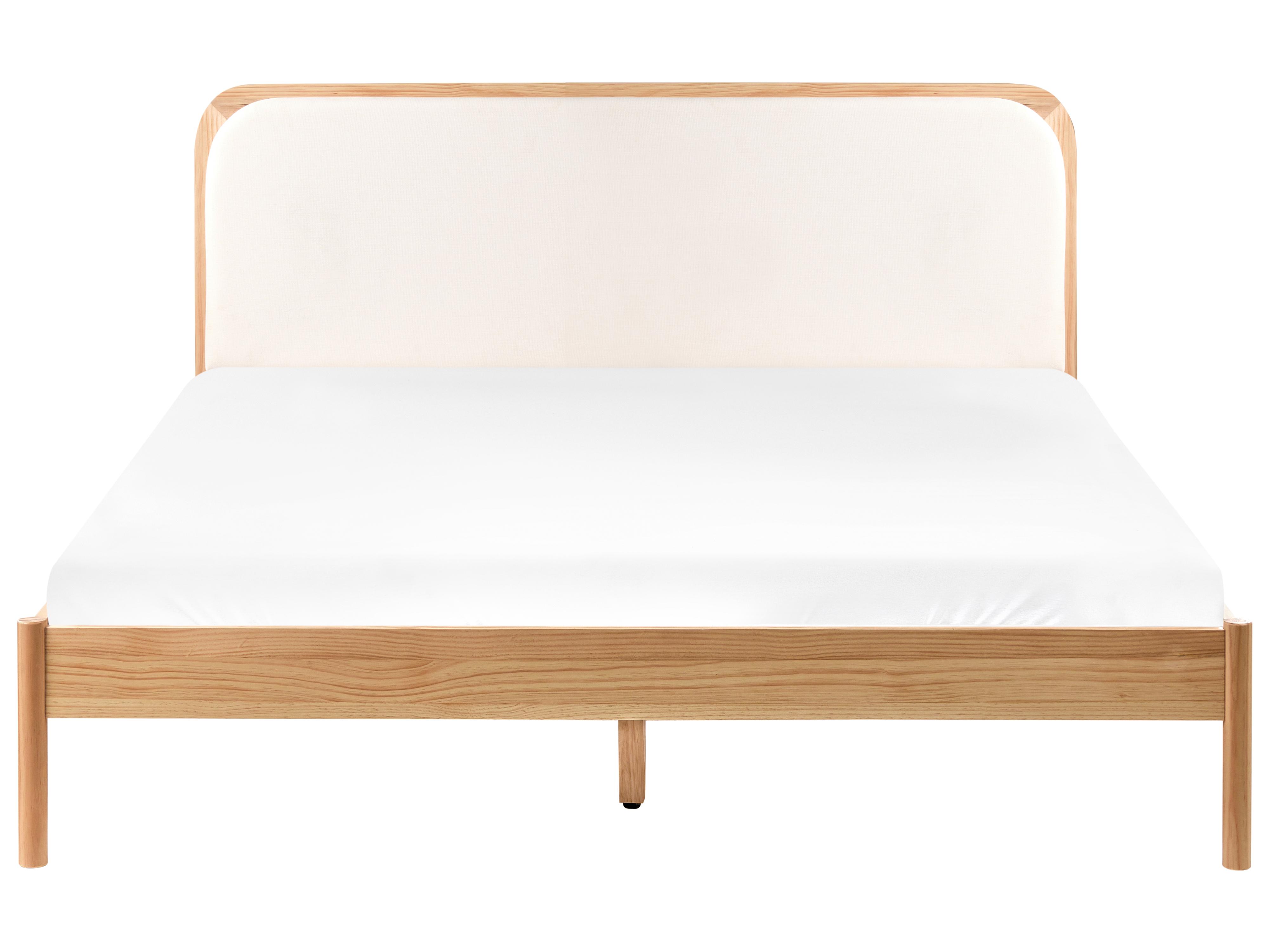 Bed Dennenhout DOSCHES 160 x 200 cm Lichtbruin