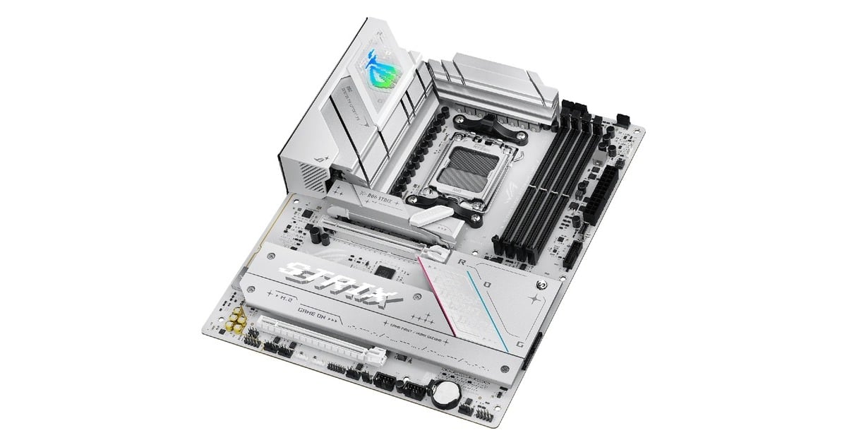 ASUSROG STRIX B850-A GAMING WIFI socket AM5 moederbord  (Wit, 2.5Gb-LAN, WLAN, BT, Sound, ATX)