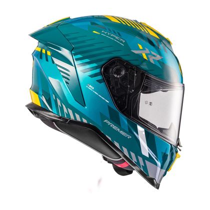 Casque Premier HYPER XR21 - Bleu / Jaune
