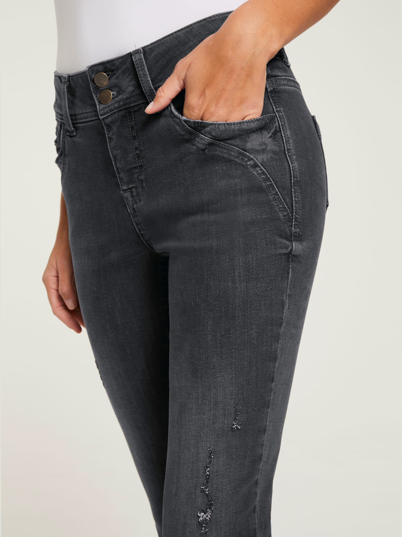 Jean coupe skinny tendance