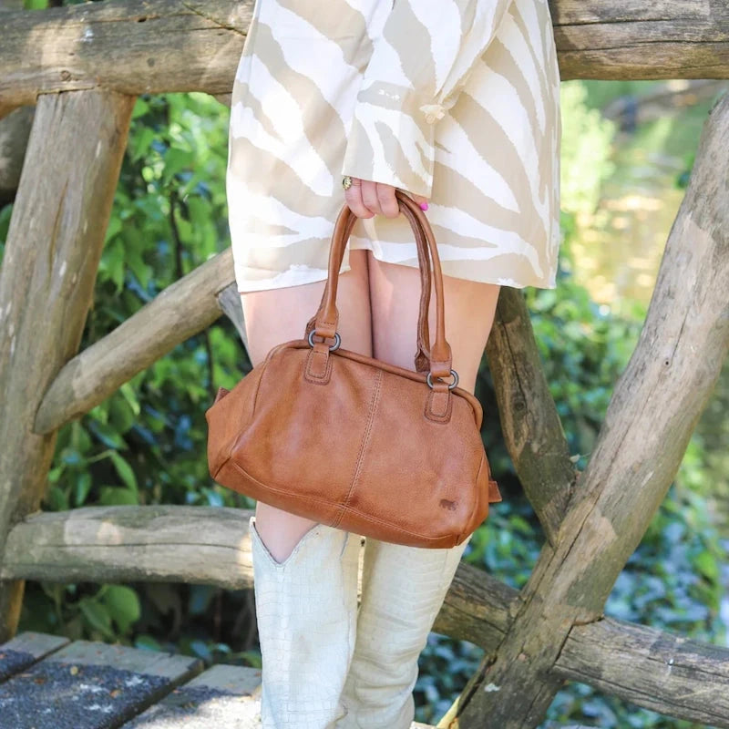 Bear Design Handtas - Schoudertas Ines M Cognac