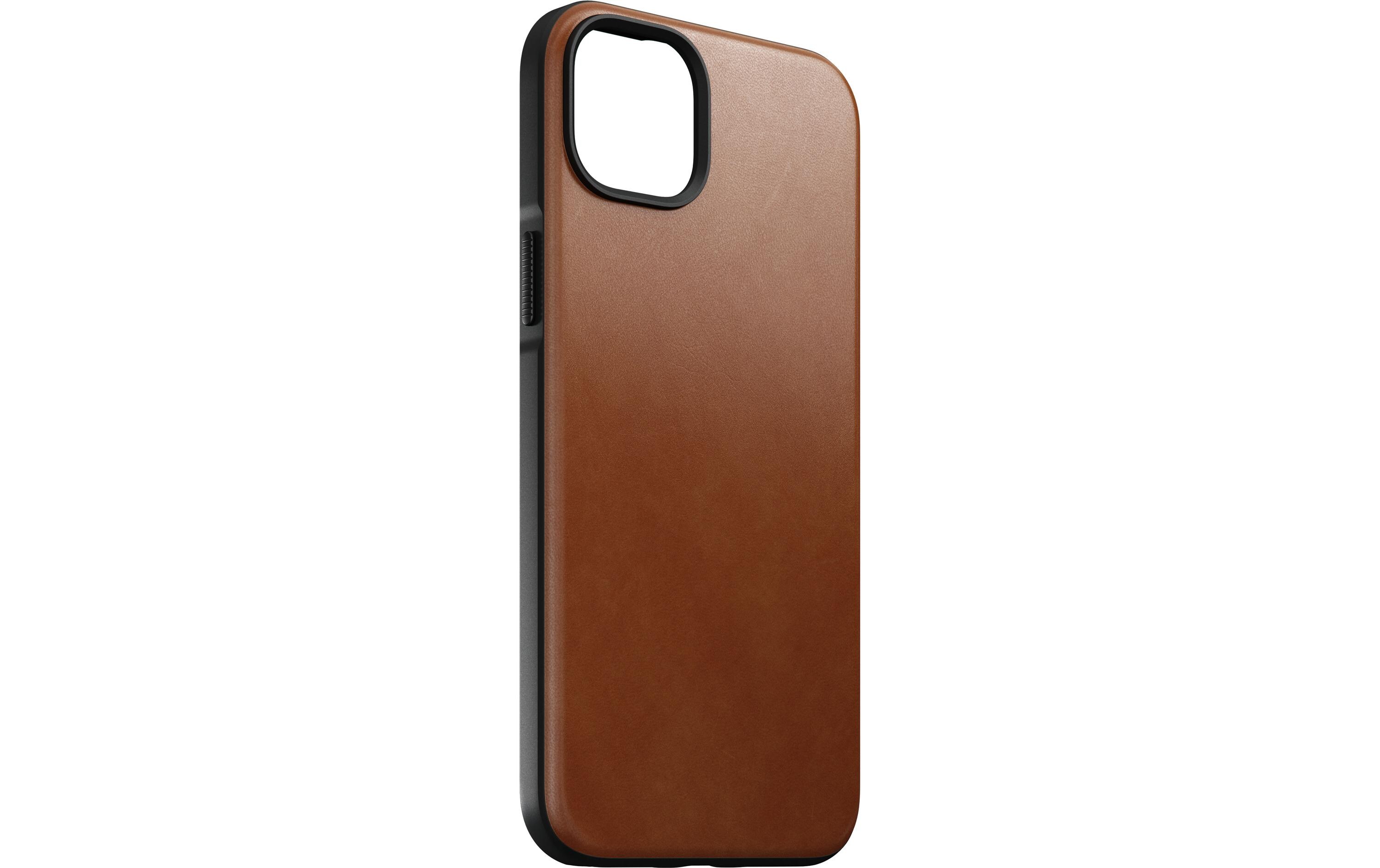 Back Cover Modern Leather iPhone 14 Plus HellbraunModerne Schutzhülle aus Leder für das Apple iPhone 14 Plus