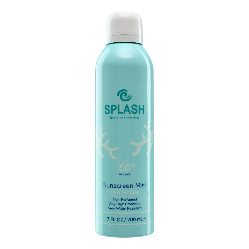 Splash Pure Spring Non-Perfumed Sunscreen Mist SPF 50  - 200 ml.