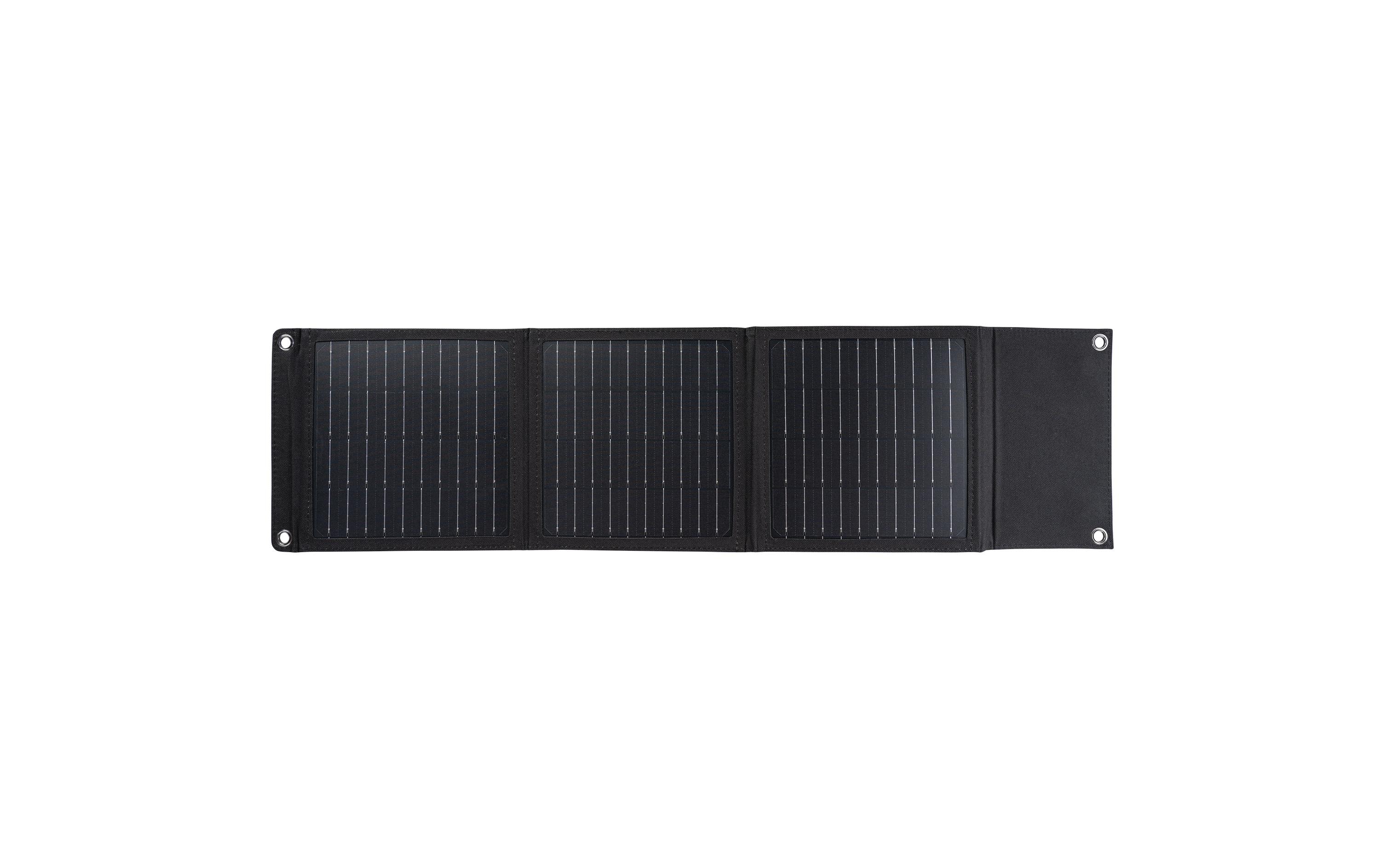 Solarpanel PB-10000 mAh 21W XL mit PowerbankBesonders leistungsstarke Energiequelle optimal für den autarken Einsatz