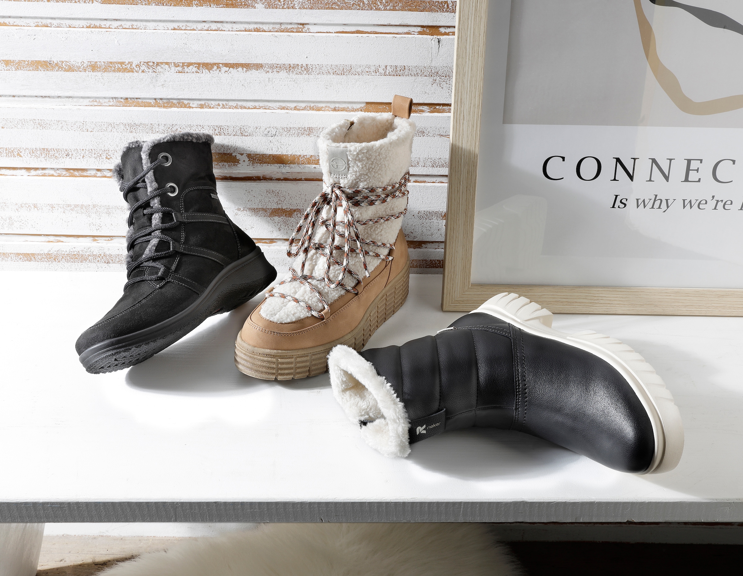 Ara Winterboots »MÜNCHEN«  , Schnürboots, Winterstiefelette in Komfortweite H = sehr weit