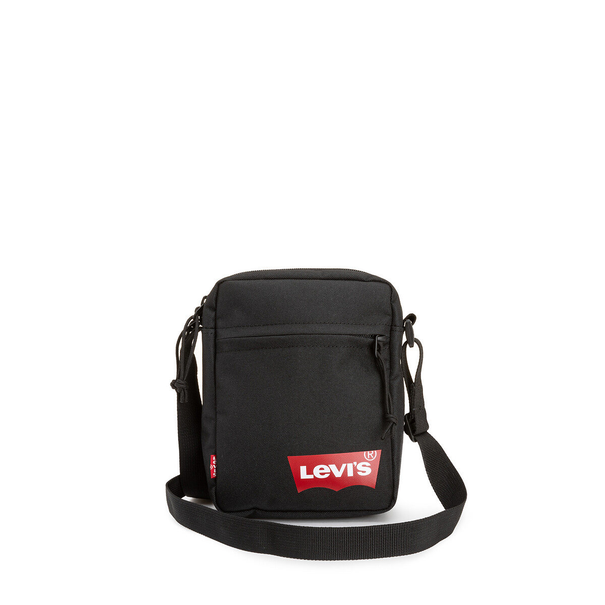 LEVI'S<br>Bolsa de Ombro Mini Transversal Vermelha Lisa Estilo Morcego