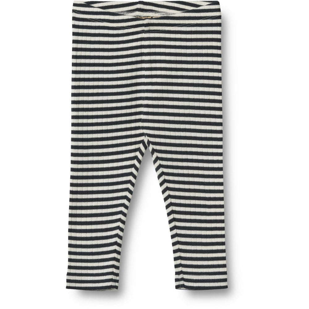 Køb Wheat Navy Rib Stripe Jersey Leggings Jules