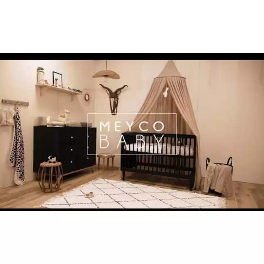MEYCO Babydecke klein Knit Basic Sand Melange 75 x 100 cm