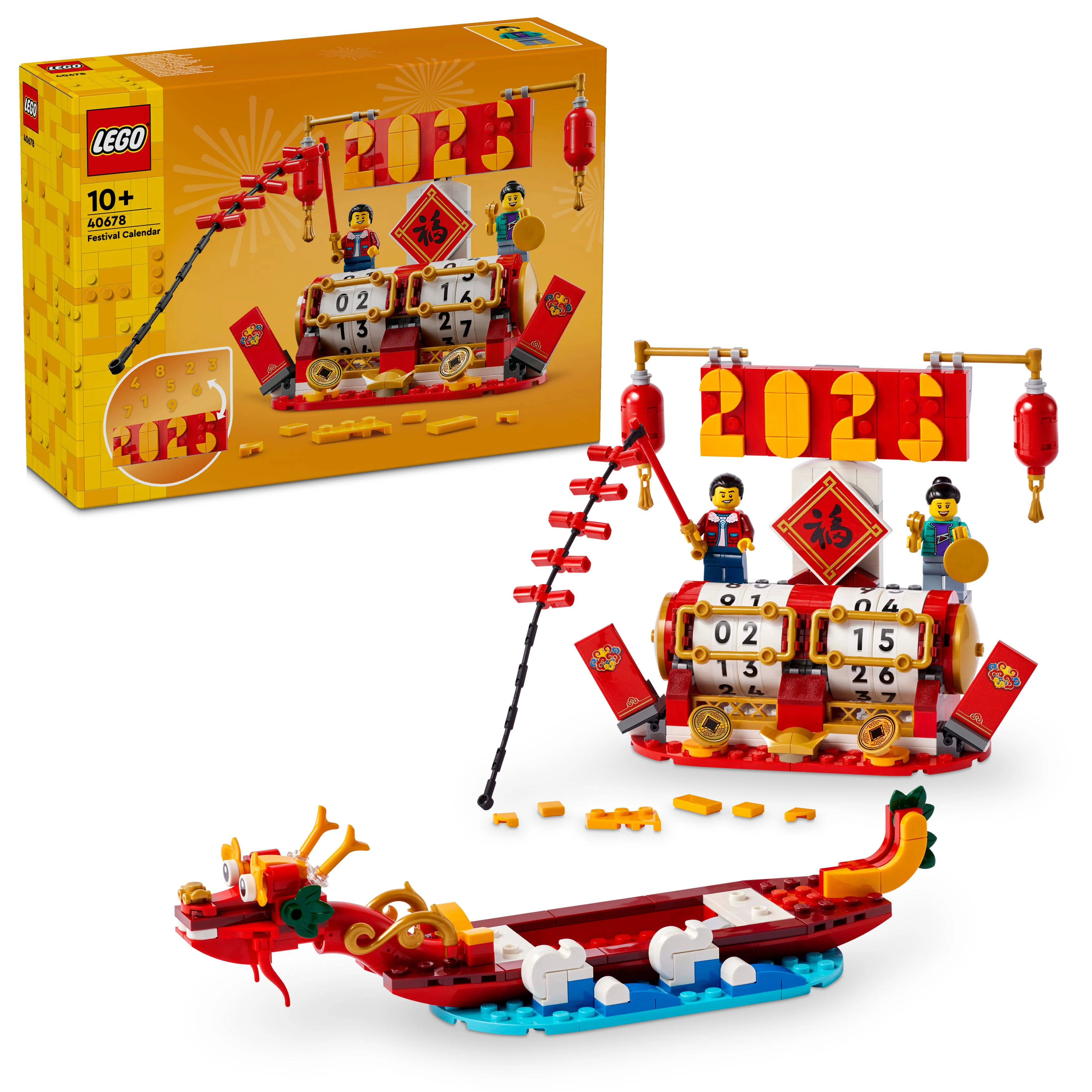 LEGO Festivalkalender cadeau voor de feestdagen 40678