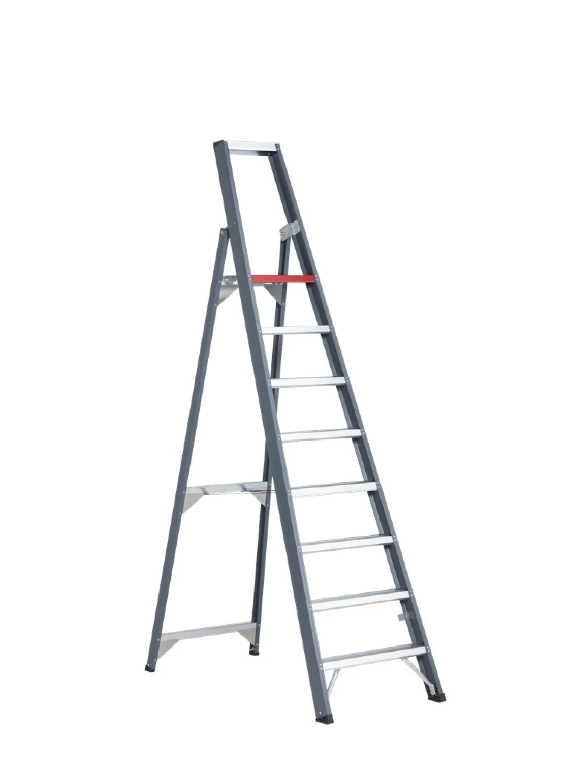 Altrex Falco FEO 8 Trap - Enkel - Aluminium met coating - 8 treden - max. werkhoogte 3.90 m.