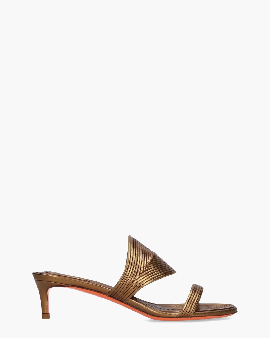 Santoni 71622 Goud Damesslippers