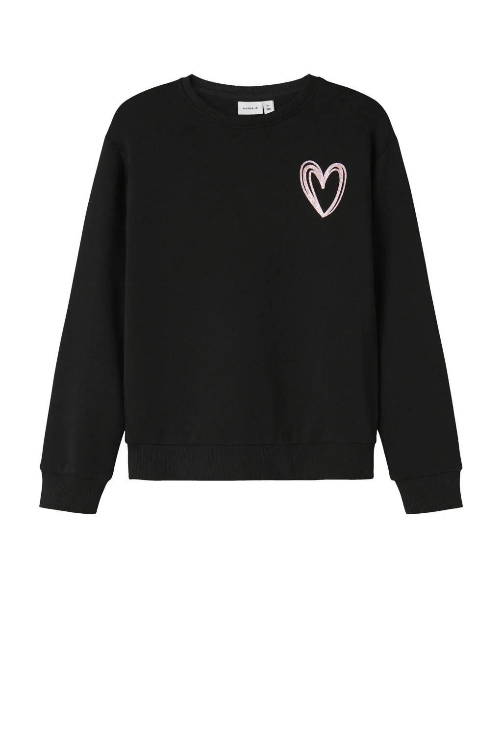 NAME IT KIDS sweater zwart