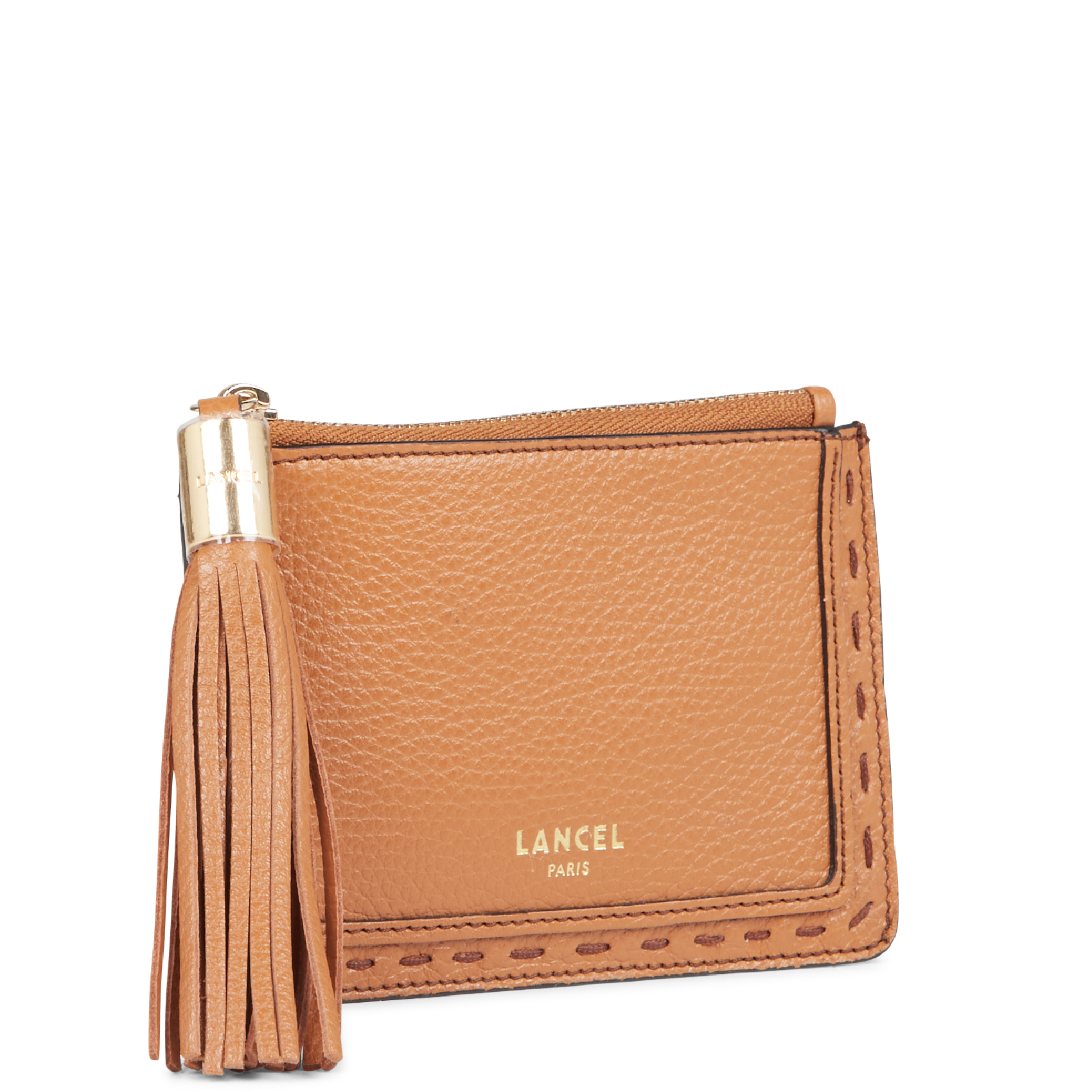 PREMIER FLIRT - Porte-carte en cuir | Beige