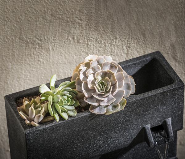 Dehner Polyethylen-Gartenbrunnen Gradino,