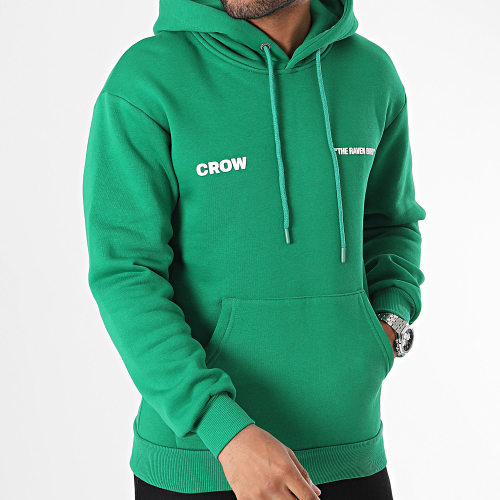 Sweat Capuche Vert