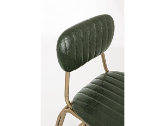 CONCEPT1 - Tabouret de bar Addy PU vert
