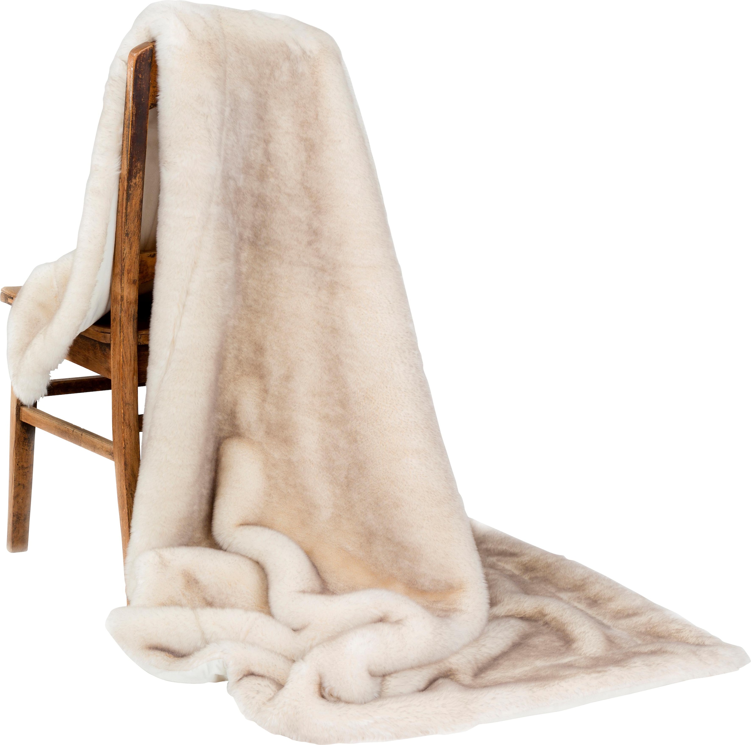 Star Home Textil Wohndecke »Polarfuchs« besonders weich, Kuscheldecke