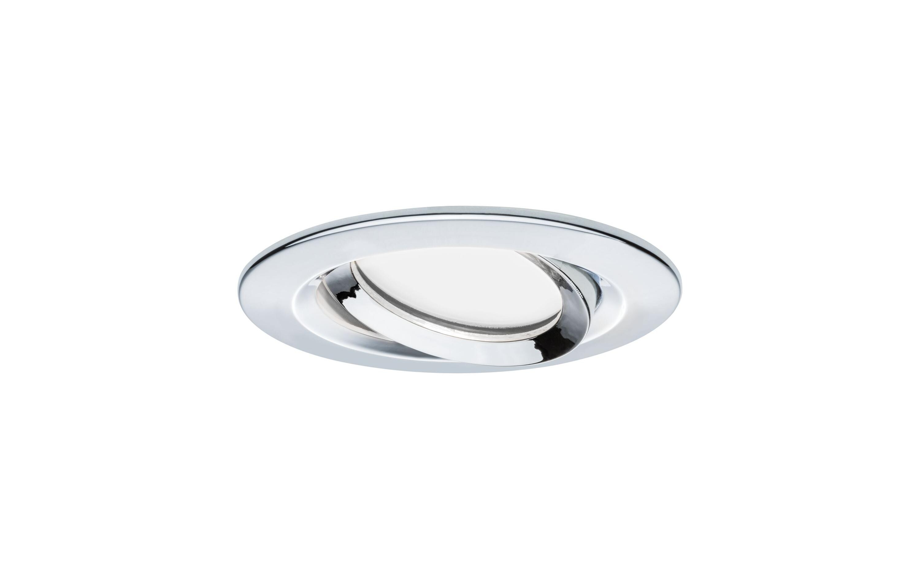 Einbauspot Nova Plus Coin Set, 3 x 6 W, 2700 K, ChromLED Einbauspot Basisset