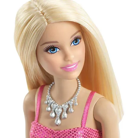 Barbie Glitzerkleid pink