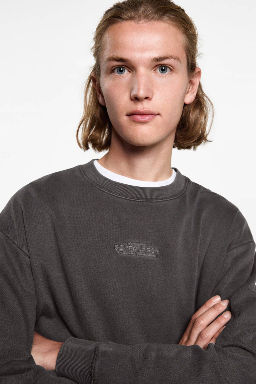 MANGO TEEN sweater antraciet
