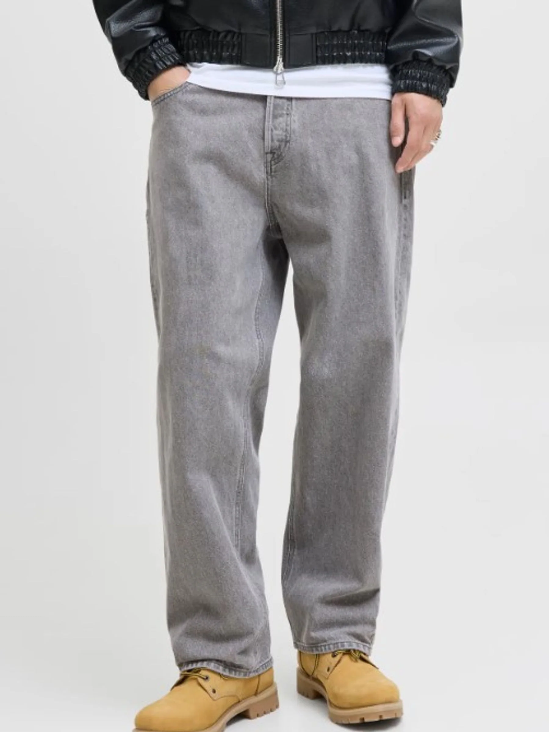Grijs - JACK & JONES Alex Baggy Fit Jeans